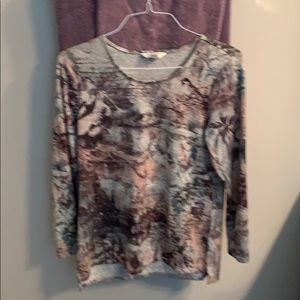 Christoper & Banks long sleeve knit top